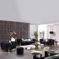 luxury chesterfield living room sofa set design