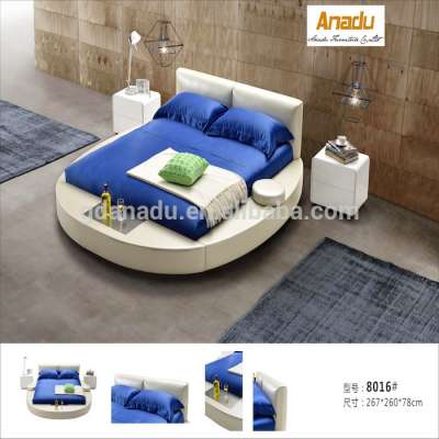 modern round bed China factory