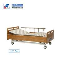 Solid wood home care beds cheap price 2 function medical beds for sale